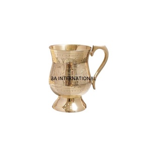 Gold Plated Aluminum Jug For Home Party Dinner Table Water Serving Utensils Urns Drink Ware Vase Metal Jugs Gold Plated Jug - Product Image 2