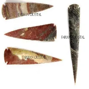 Fency-puntas de flecha de ágata de 9 pulgadas, punta de flecha de ágata de 9 pulgadas, venta al por mayor, fabricante a granel