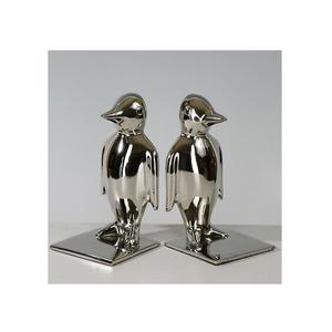 Modern <b>Bookend</b> Personalized Handmade Nickel Plated Decorative <b>Bookend</b> Home Decoration Bird Design <b>Bookends</b> - Product Image 5