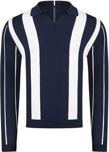 Offre Spéciale professionnel usine De fabrication hommes à Manches longues Casual Solide Polo Chemise - Product Image 3