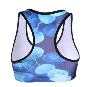 Conceptions personnalisées d'usine OEM soutien-gorge de sport léger à séchage rapide pour femmes, haut court de yoga doux sans couture, options de taille plus - Product Image 5