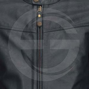 ขายส่งหลายซิปผู้ชายหนังแท้แจ็คเก็ตสำหรับขาย - Product Image 3