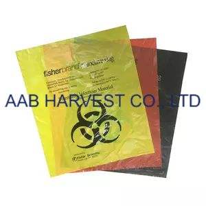 Bolsas de residuos médicos biohazard impresas personalizadas Producto de embalaje e impresión de alta calidad - Product Image 6