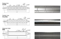 Rouleau de guidage en aluminium pour l'industrie du traitement des bobines