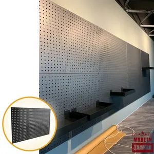 Wholesale retail hanging security hooks full wall pegboard