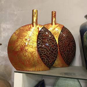 Vases à fleurs en or de luxe de haute qualité, best-sellers, pour la décoration de la maison, en provenance du Vietnam - Product Image 1