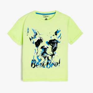 เสื้อยืดเด็กผู้ชายผ้าคอตตอนเนื้อนุ่ม100% พิมพ์ลายออกแบบได้ตามต้องการสำหรับฤดูร้อน - Product Image 1