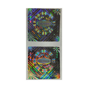 Etiquette autocollante holographique personnalisée Etiquette autocollante hologramme sécurité personnalisée Etiquette hologramme 3d - Product Image 6