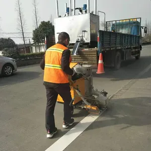 HEAVSTY HW860 Nova Listagem de Auto-Propulsão estrada Termoplástico tinta de boa qualidade máquinas rodoviárias