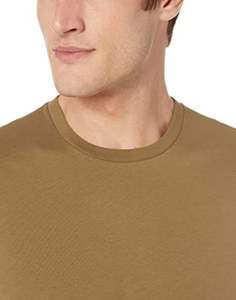 Camiseta de Hombre 100% Algodón Premium, Tejido de Punto de Alta Calidad, Impresión Personalizada al por Mayor, Camisetas Ligeras de Color Marrón para Personalizar - Product Image 4