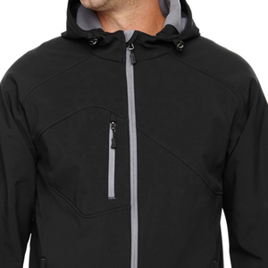 Veste Softshell imperméable pour hommes, légère, pour l'extérieur, vente en gros - Product Image 2