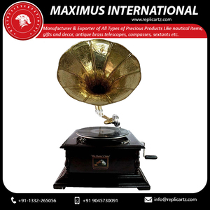 Gramófono Moderno de Exportación India, Obra de Arte para el Hogar y la Sala de Estar - Product Image 4