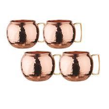 Premium quality Handmade Pure Copper Copper Mug for Chilled Beverage best for home and party - Product Image 5