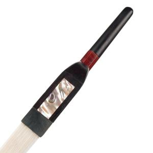 Archet de contrebasse NAOMI, style <span class=keywords><strong>allemand</strong></span>, en bois de brésil, OEM, avec poignée en peau de mouton, grenouille en ébène, accessoires en ébène - Product Image 3