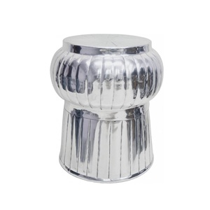Mesa de centro de forma redonda de color personalizado, mesa de metal con diseño de lujo, elegante, única, hecha a mano, creativa - Product Image 2