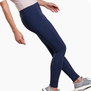 Leggings d'entraînement pour femmes Aw Traders à taille haute, respirants, antibactériens, en polyester/spandex, très demandés - Product Image 4