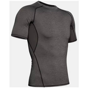 เสื้อรัดรูปเล่นฟิตเนสแขนสั้นของผู้ชายเสื้อเข้ายิมแห้งเร็วสำหรับผู้ใหญ่ OEM - Product Image 3