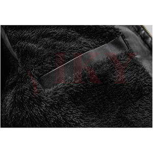 2021 Spring Autumn Winter Fashion Coats Windproof <b>Long</b> Sleeves Solid <b>Men</b> Motorcycle Leather <b>Jackets</b> - Product Image 6