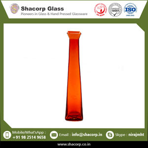 Jarrón de cristal decorativo de calidad superior de fabricante indio - Product Image 5