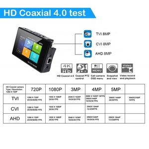 RJ45-Kabel-TDR-Test Eingebauter WIFI-CCTV-IP-Kamera <span class=keywords><strong>tester</strong></span> PoE-Ausgang - Product Image 3