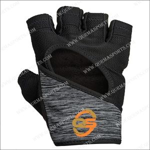Guantes de entrenamiento ligeros transpirables de medio dedo para interior/exterior para hombres, levantamiento de pesas, gimnasia para mujeres, cuero de silicona - Product Image 6