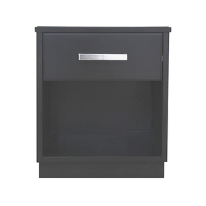 Mesa de Noche Moderna de Madera Maciza con Diseño Contemporáneo para Dormitorio, Hotel y Apartamento - Product Image 1