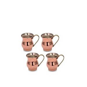 Taza de cobre para fiestas y restaurantes, varios tamaños, mula Moscow Mule, diseño simple y de tamaño medio - Product Image 4