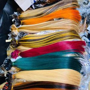 Extensión de cabello humano virgen de Vietnam crudo, venta al por mayor, proveedores de cabello virgen, extensión de cabello natural - Product Image 1