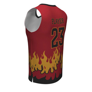 Uniforme de baloncesto para jóvenes, ropa de malla personalizada y barata, diseños personalizados con el nombre del equipo, venta al por mayor - Product Image 2