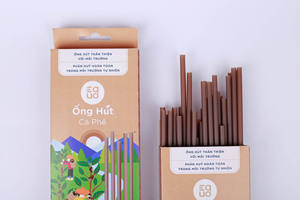 หลอดกาแฟย่อยสลายได้ทางชีวภาพจากกากกาแฟธรรมชาติ เป็นมิตรกับสิ่งแวดล้อม // โจเลน +84 336089155 - Product Image 5