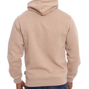 Sweat à capuche avec logo gaufré personnalisé 100% coton Sweat à capuche uni à manches longues pour hommes Technique d'hiver brodé - Product Image 5