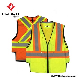 Chaleco de seguridad de alta visibilidad, parche de trabajo con bolsillo, chaleco reflectante Protector de seguridad - Product Image 3