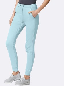 Femmes Perte Bas Solide Bleu Ciel Couleur Street Wear Jogger Et Pantalon De Survêtement Au Prix De Gros - Product Image 2