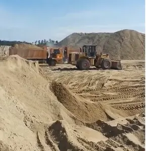 Naturelles sable de rivière pour la construction