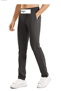 กางเกงตีกอล์ฟแบบยืดสำหรับผู้ชาย,กางเกงหนายืดแห้งเร็วทรงสลิมฟิต32 ''/34'' พร้อมกระเป๋าโพลีเอไมด์92% ผ้าสแปนเด็กซ์8% - Product Image 6