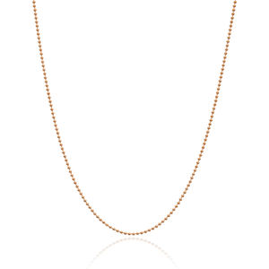 Collier en chaîne à billes fines de 5mm, fabrication artisanale turque, vente en gros, bijoux en chaîne en argent Sterling 925 - Product Image 3