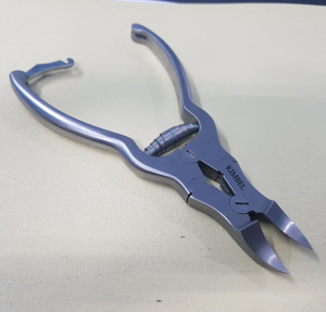 Coupe-ongles épais à double action en acier inoxydable pour pédicure et manucure pour podiatre - Product Image 2