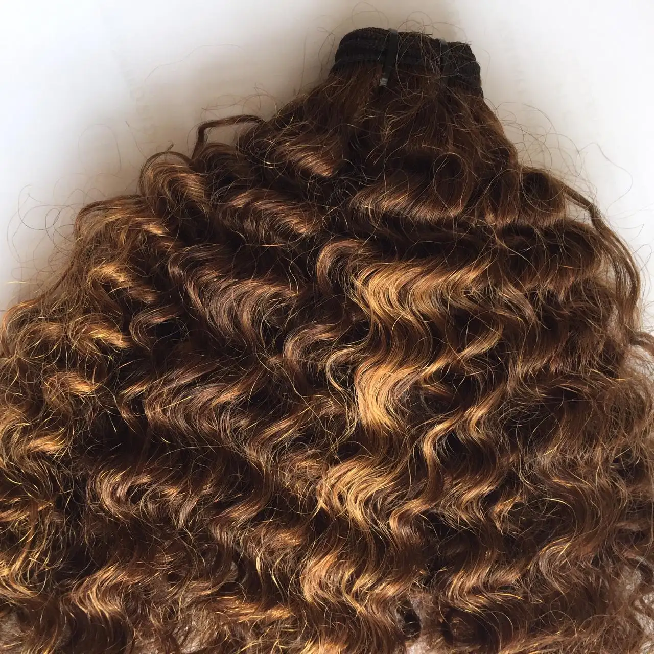Deep Wave Curly Full Virgin Fashion Headbands Glueless Women Natural Black Color Human Hair Headband Wig With Clip