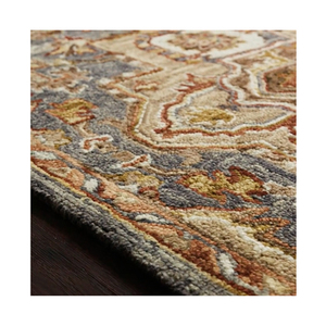 พรมขนสัตว์แท้ดีไซน์ทรายควันทันสมัยหรูหรา รุ่น VK-16 ผลิตแบบทอมือ รับสั่งทำโลโก้ ตกแต่งบ้าน ห้องนั่งเล่น รุ่นหรูหรา - Product Image 3