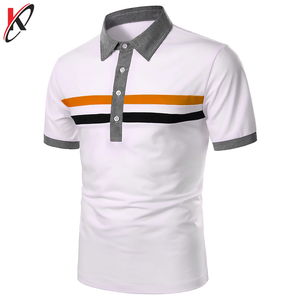Camiseta blanca de manga corta para hombre, Polo informal de verano con cuello redondo, camiseta de la mejor calidad - Product Image 3