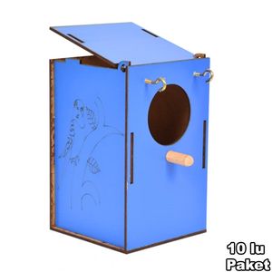 Nido de madera Lux pequeño, 10 unidades - Product Image 4