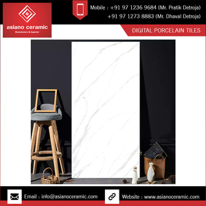 Statuario ซุปเปอร์1200x2400มม. กระเบื้องปูพื้นพอร์ซเลนอิฐไฟโมเดิร์นสำหรับผนังภายใน - Product Image 3