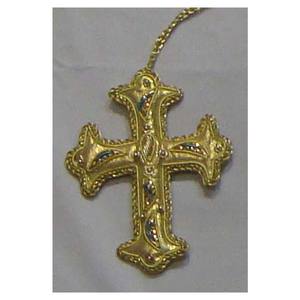 Cotton Fabric Cross Shape Hanging Ornament For Out Door Decoration - Product Image 1