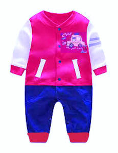 Pelele de algodón y LICRA unisex para recién nacidos, estilo veraniego para bebés, niños y niñas, surtido al azar con cierre de botón a presión - Product Image 2