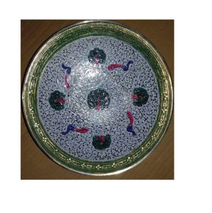 Cuenco de latón para almacenamiento de frutas, tazón de latón hecho a mano, bonito diseño para vajilla - Product Image 2