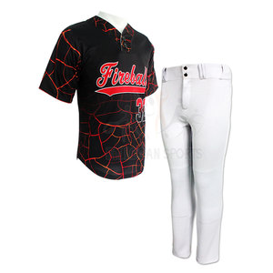 Conjunto de uniforme de béisbol para niños y jóvenes, diseño OEM, nueva moda - Product Image 2