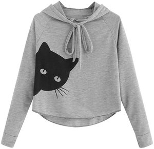 เสื้อฮู๊ดแบบสวมหัวสำหรับผู้หญิง,เสื้อฮู๊ดหมวกแบบเรียบๆ - Product Image 5