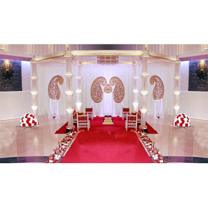 Increíble boda cristal Mandap Set Durban boda Metal cristal Mandap Dallas nuevo Metal cristal boda Mandap Set Francia - Product Image 1