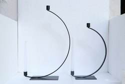 ชั้นสูงเหล็กเทียนยืนทองตกแต่งงานแต่งงานศูนย์ชิ้นลูกปัดเชิงเทียนชุดที่ถูกที่สุดราคาเทียนยืน - Product Image 5