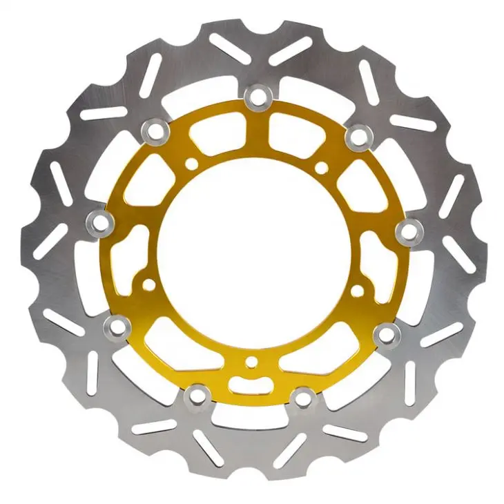 사용자 정의 오토바이 320mm 스테인레스 스틸 브레이크 디스크 플로팅 야마하 R1 프론트 브레이크 디스크